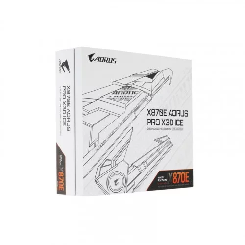 Материнская плата GIGABYTE X870E AORUS PRO X3D ICE 