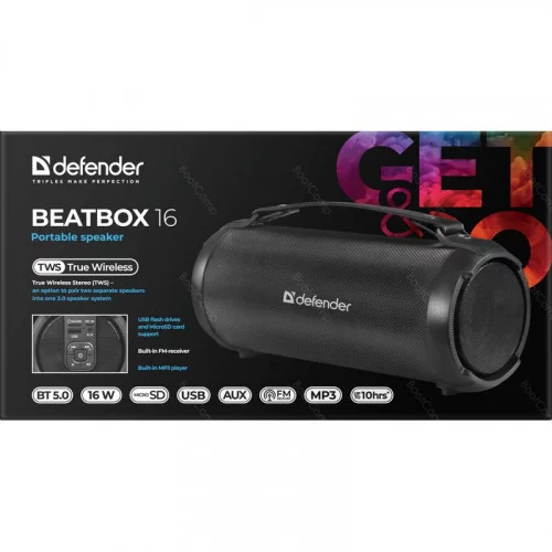 Портативная колонка Defender Beatbox 16 