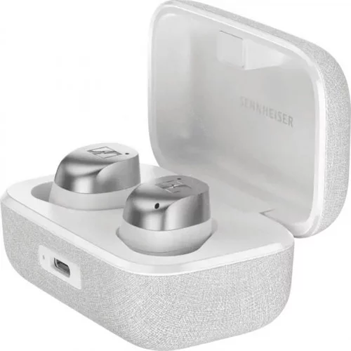 Беспроводные наушники Sennheiser MOMENTUM 4 белый/серебро 