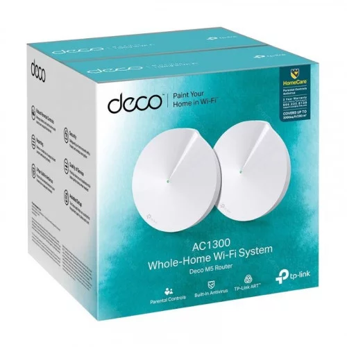 Маршрутизатор TP-LINK Deco M5 MESH (2-pack) AC1300 