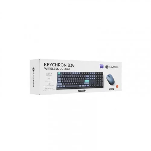 Беспроводная комплект клавиатура+мышь Keychron B36 + BM25 