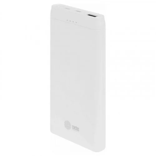 Внешний аккумулятор Cactus CS-PBFSFT-10000 10000mAh белый 