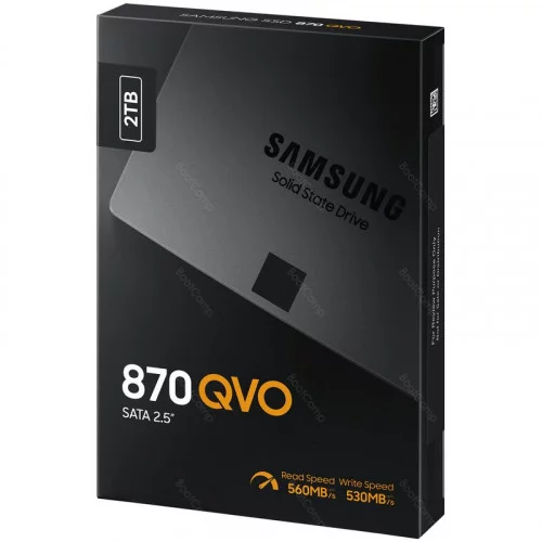 Жесткий диск SSD 2000Gb Samsung 870 QVO MZ-77Q2T0BW 