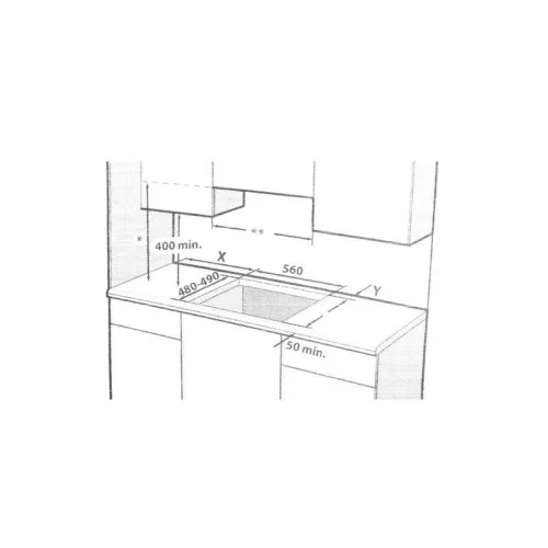 Поверхность газовая Indesit THPM 642 W/IX/I 