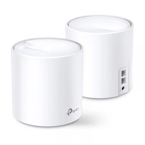 Домашняя Mesh Wi-Fi система TP-LINK Deco X20 (2-pack), AX1800 