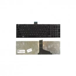 Клавиатура для ноутбука Toshiba Satellite L850 L875 L870 L855 черная c черной рамкой                                                                                                                                                                      
