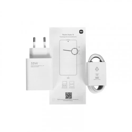 Смартфон Xiaomi Redmi Note 14 LTE 6.67” Черный 128 Гб/8 Гб 