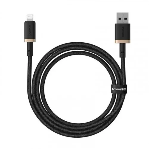 Кабель Baseus Cafule Series Lightning - USB 1м CALKLF-BV1 черный/золотой 