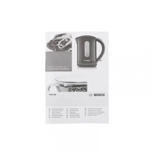 Чайник Bosch TWK7601 белый 