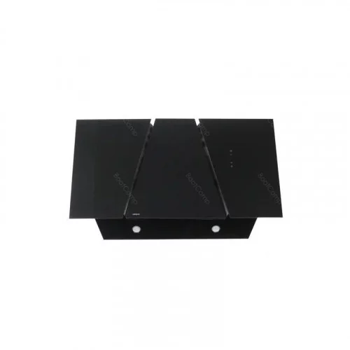 Вытяжка наклонная AKPO WK-9 Cetias 90 Inox/Black Glass 