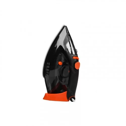 Утюг Brayer BR4007 чёрный/оранжевый 