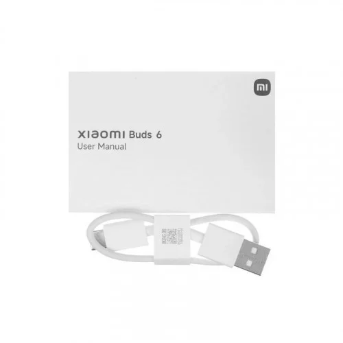 Беспроводные наушники Xiaomi Buds 6 белые (BHR08OGGL) 