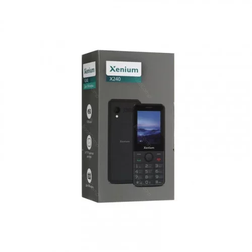 Телефон мобильный Xenium X240 черный 
