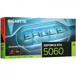 Видеокарта GIGABYTE GeForce RTX 5060 EAGLE MAX OC (GV-N5060EAGLEMAX OC-8GD)                                                                                                                                                                               