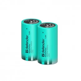Батарейки Defender PowerPulse алкалиновая LR14-2BL C (BL-2)                                                                                                                                                                                               