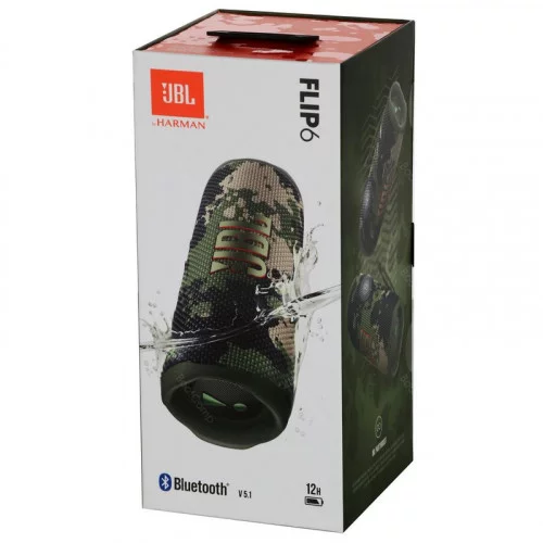 Портативная колонка JBL Flip 6 Camou 