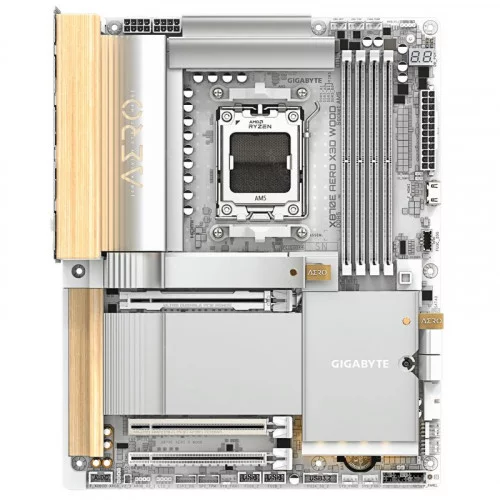 Материнская плата GIGABYTE X870E AERO X3D WOOD 