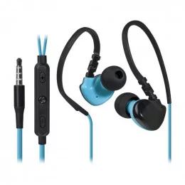 Гарнитура для смартфонов Defender OutFit W770 черный+голубой                                                                                                                                                                                              