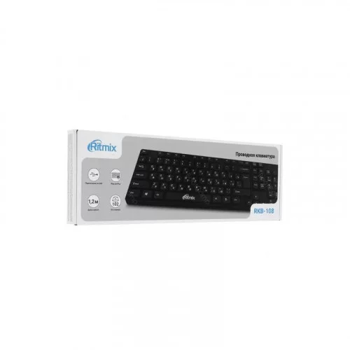 Клавиатура Ritmix RKB-108 USB 