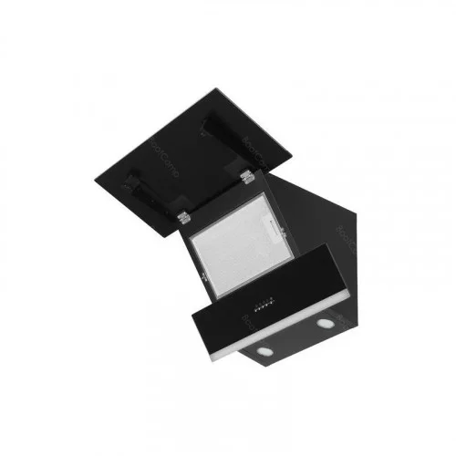 Вытяжка наклонная KRONA IRIDA 600 black PB 