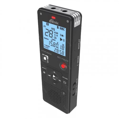 Цифровой диктофон RITMIX RR-820 16Gb Black 