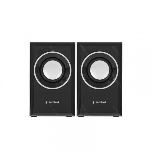 Колонки звуковые 2.0 GEMBIRD SPK-204 черный 