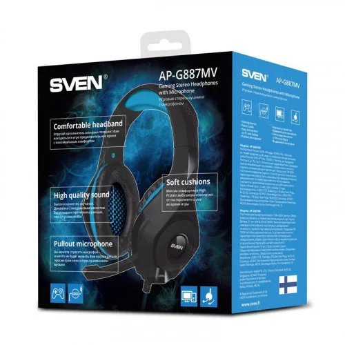 Наушники с микрофоном SVEN AP-G887MV 