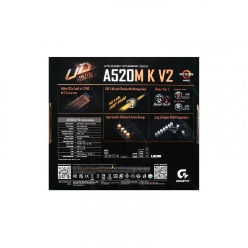 Материнская плата GIGABYTE A520M-K-V2 