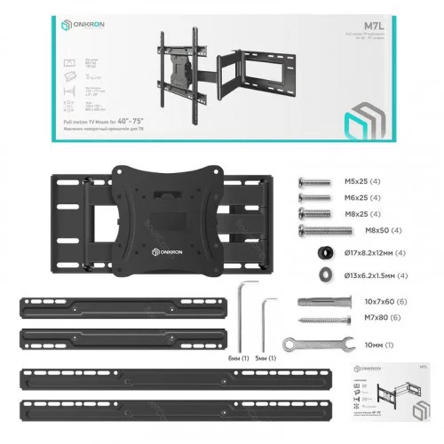 Кронштейн для ТВ ONKRON M7L чёрный 