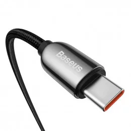 Кабель Baseus Display Fast Charging 100W Type-C - USB Type-C 1 метр черный (CATSK-B01)                                                                                                                                                                    