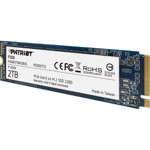 Жесткий диск SSD M.2 512GB Patriot P300 PCIe P300P512GM28 