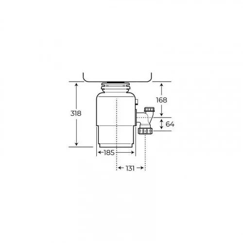 Измельчитель пищевых отходов TEKA TR 750 (115890014) 