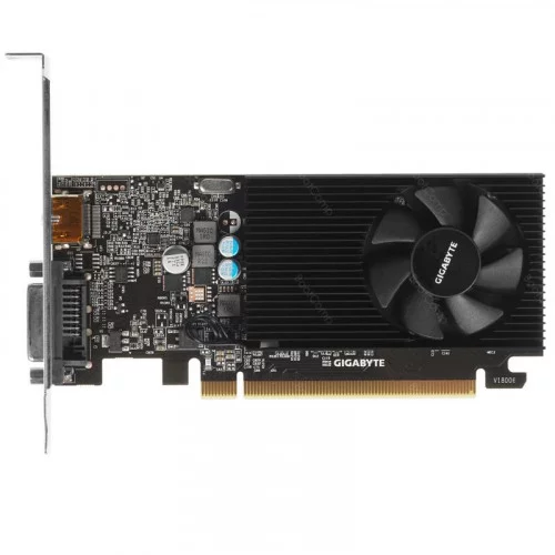 Видеокарта GIGABYTE GeForce GT 1030 Low Profile D4 2G (GV-N1030D4-2GL) 