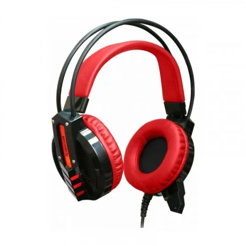 Наушники с микрофоном Defender Redragon Chronos красный+чёрный 