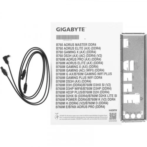 Материнская плата GIGABYTE B760M H V2 