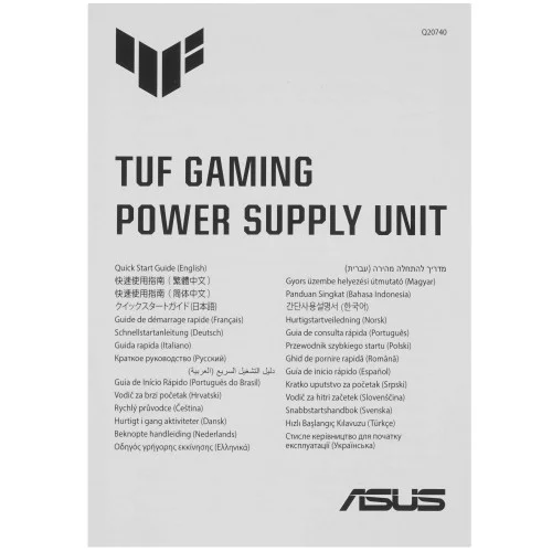 Блок питания ASUS TUF Gaming 750W Gold [90YE00S3-B0NA00] черный 