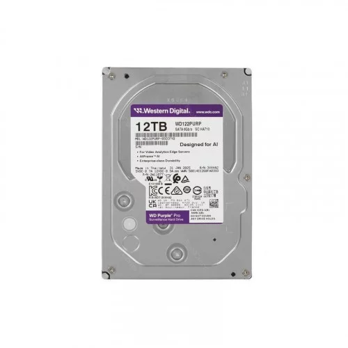 Жесткий диск 12 000Gb WD WD122PURP 