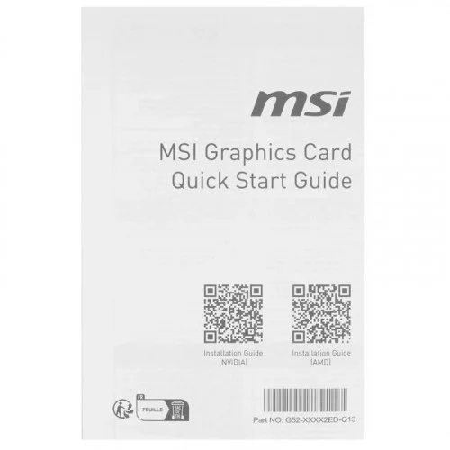 Видеокарта MSI GeForce RTX 5050 SHADOW 2X OC RTX 5050 8G SHADOW 2X OC 
