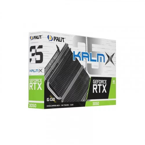 Видеокарта Palit GeForce RTX3050 KalmX 6GB NE63050018JE-1070H 