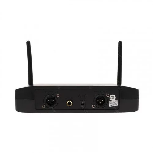 Беспроводная микрофонная система RITMIX RWM-222 black 