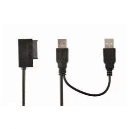 Адаптер Gembird USB - SATA для Slim SATA SSD, DVD накопителя                                                                                                                                                                                              