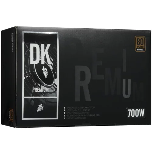Блок питания 1STPLAYER DK PREMIUM 7.0 [PS-700AX] черный 