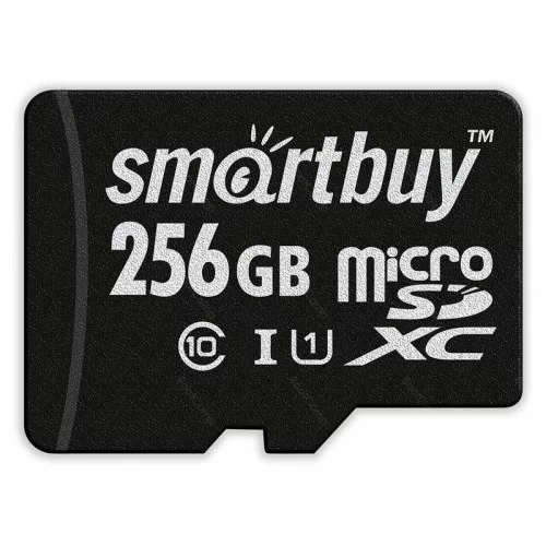 Карта памяти microSDXC 256GB Smartbuy Class 10 UHS I+адаптер SD 
