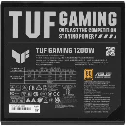 Блок питания ASUS TUF Gaming 1200W Gold [90YE00S0-B0NA00] черный                                                                                                                                                                                          