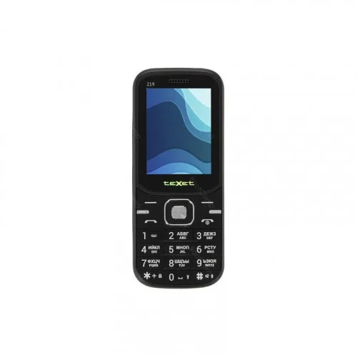 Телефон мобильный teXet TM-219 черный 