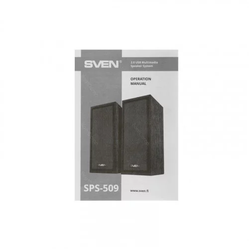 Колонки 2.0 SVEN SPS-509 чёрный 
