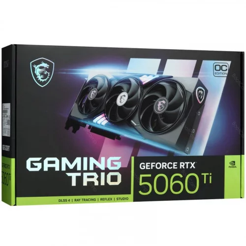 Видеокарта MSI GeForce RTX 5060 Ti GAMING TRIO OC (RTX 5060 Ti 8G GAMING TRIO OC) 