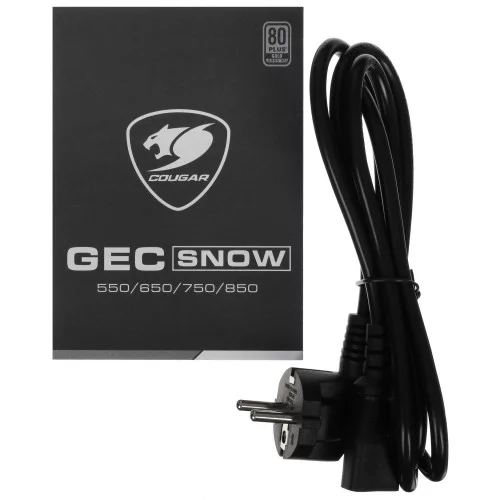 Блок питания Cougar GEC SNOW 750 [31GC0750002PR01] белый 