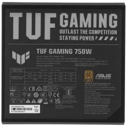 Блок питания ASUS TUF Gaming 750W Gold [90YE00S3-B0NA00] черный                                                                                                                                                                                           