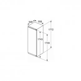 Холодильная камера встраиваемая Bosch KIR81ADD0                                                                                                                                                                                                           